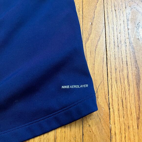 Nike Vest Womens Medium AeroLayer Blue Pink Colorblock Insulated Full Zip - Picture 3 of 8